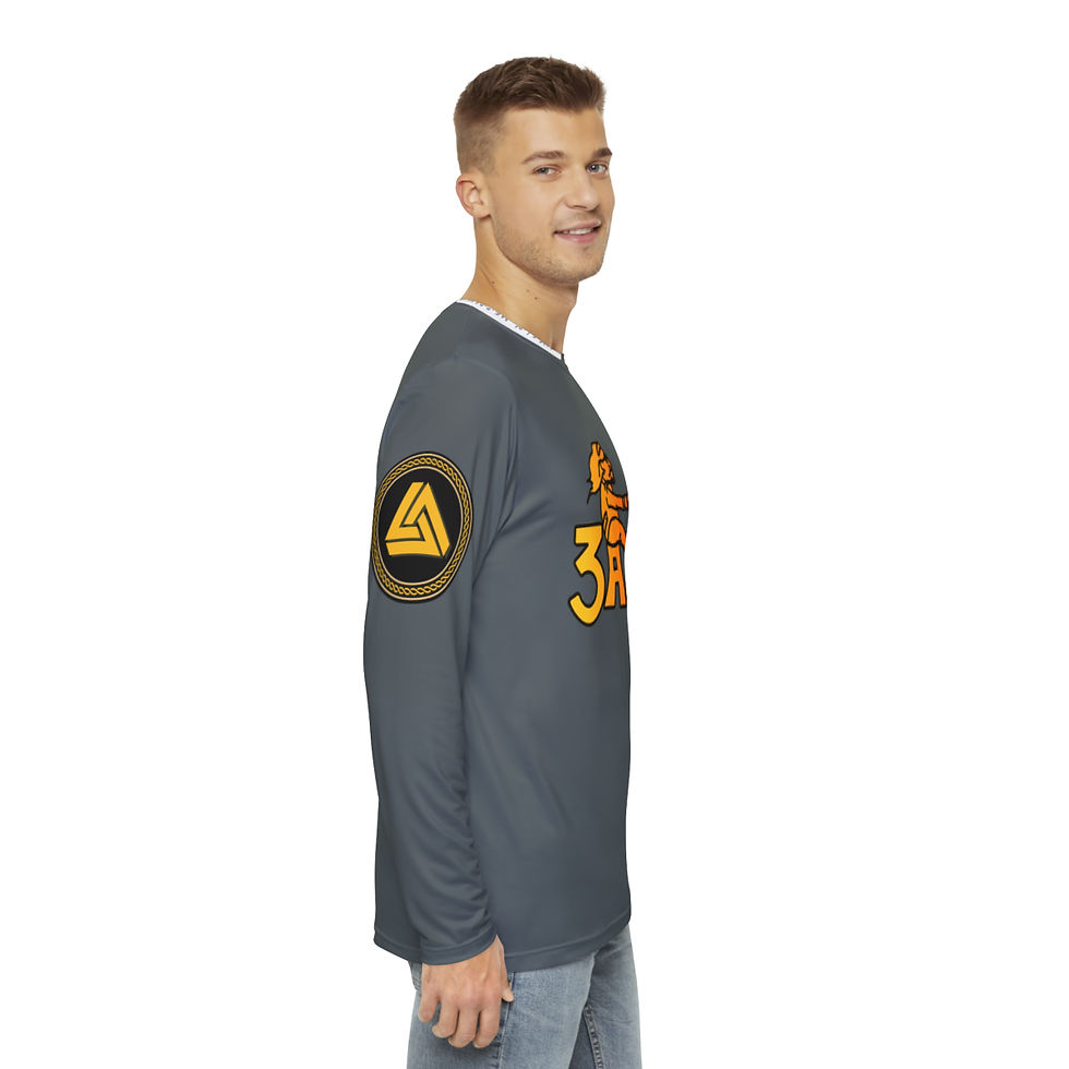 Thumbnail: Men's Long Sleeve Shirt (AOP)