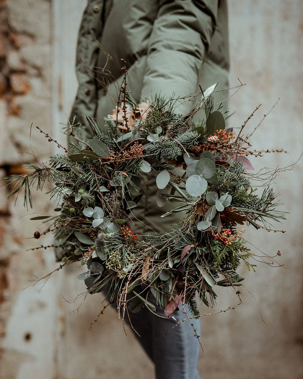 Kerstkrans Workshop met lichtjes - 23 november 2025 - 10u