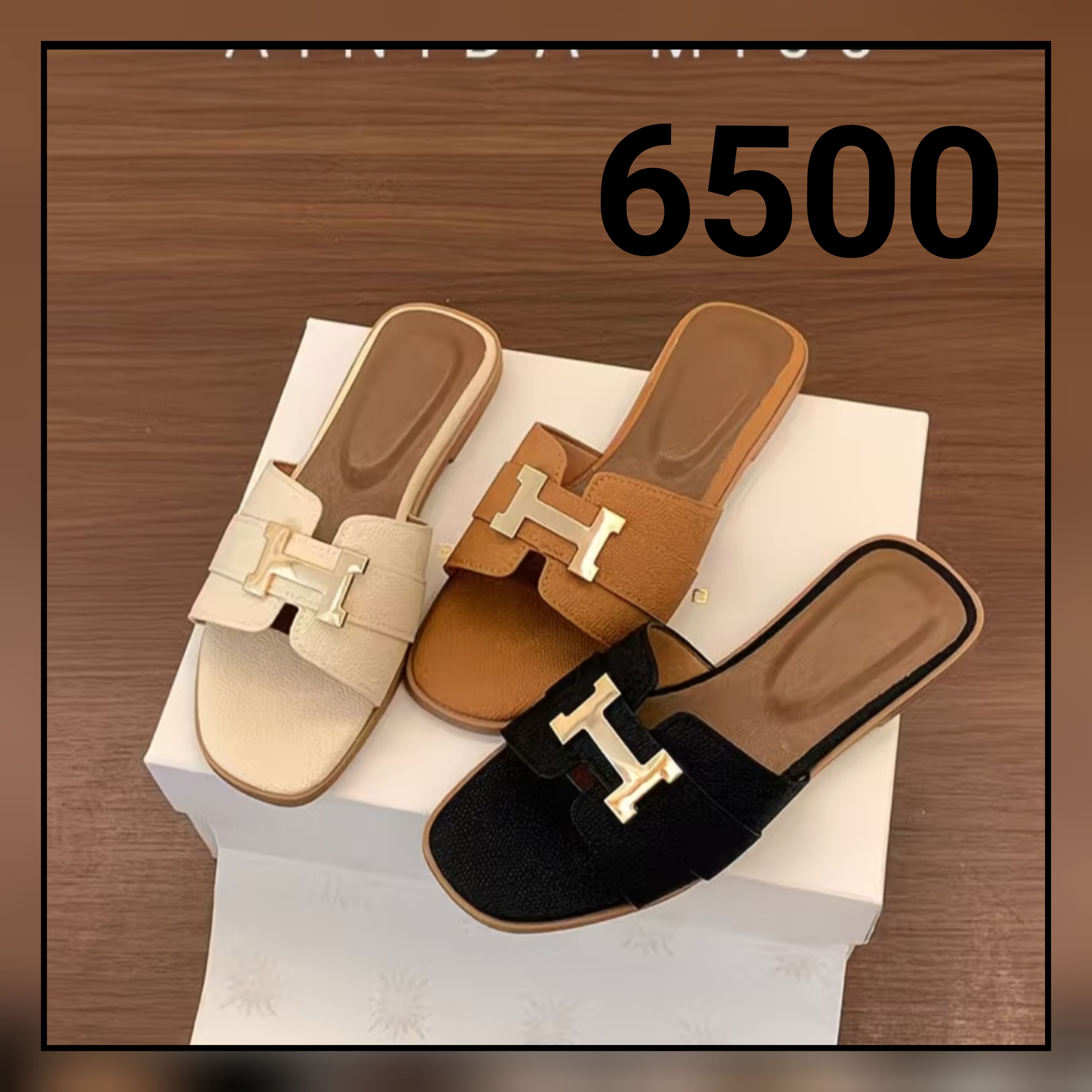 Hermes slippers