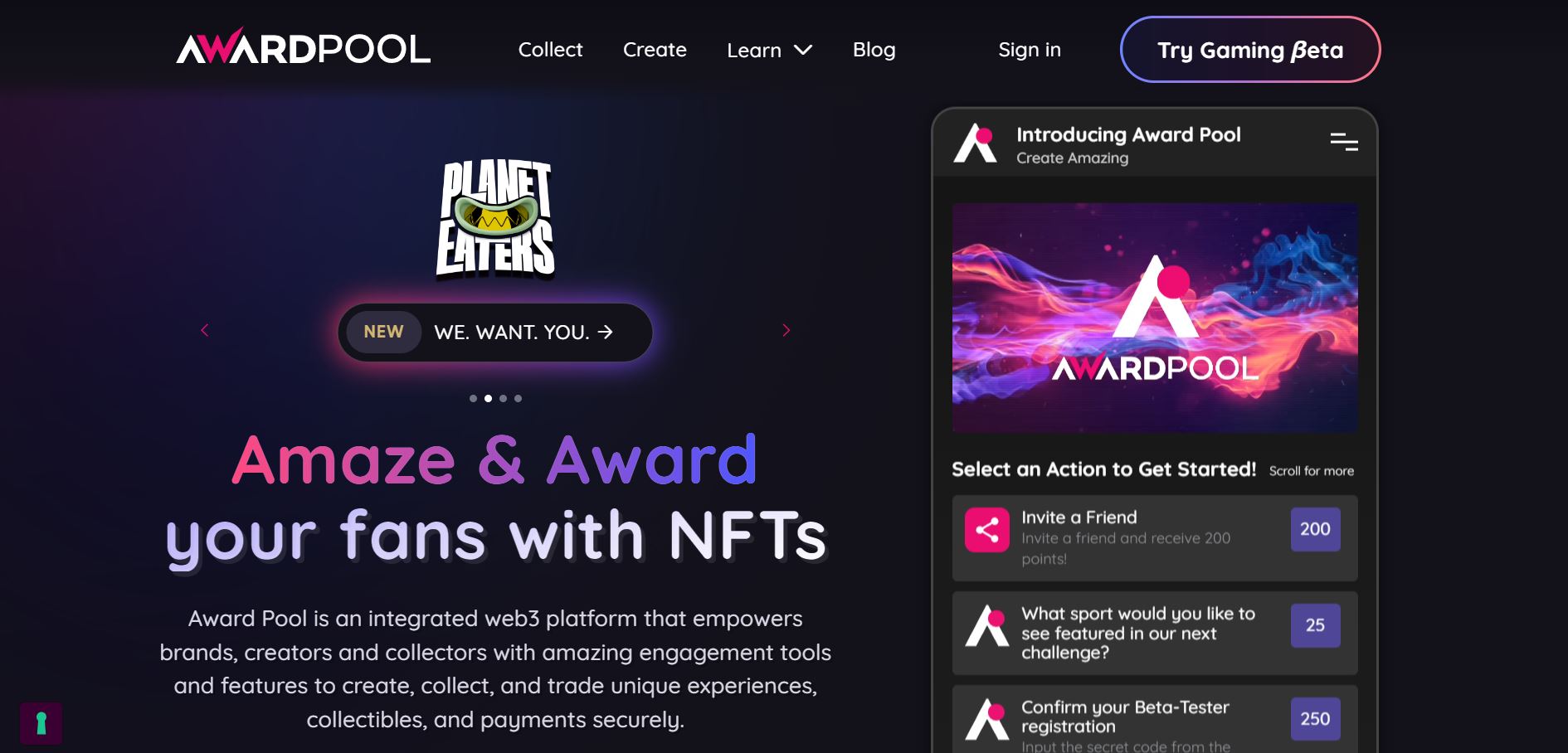 Award Pool（esportsの管理アプリ）