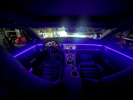 Porsche Ambient Lighting Installation