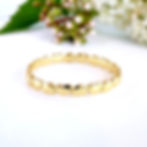 Herz Ring Gold von oben