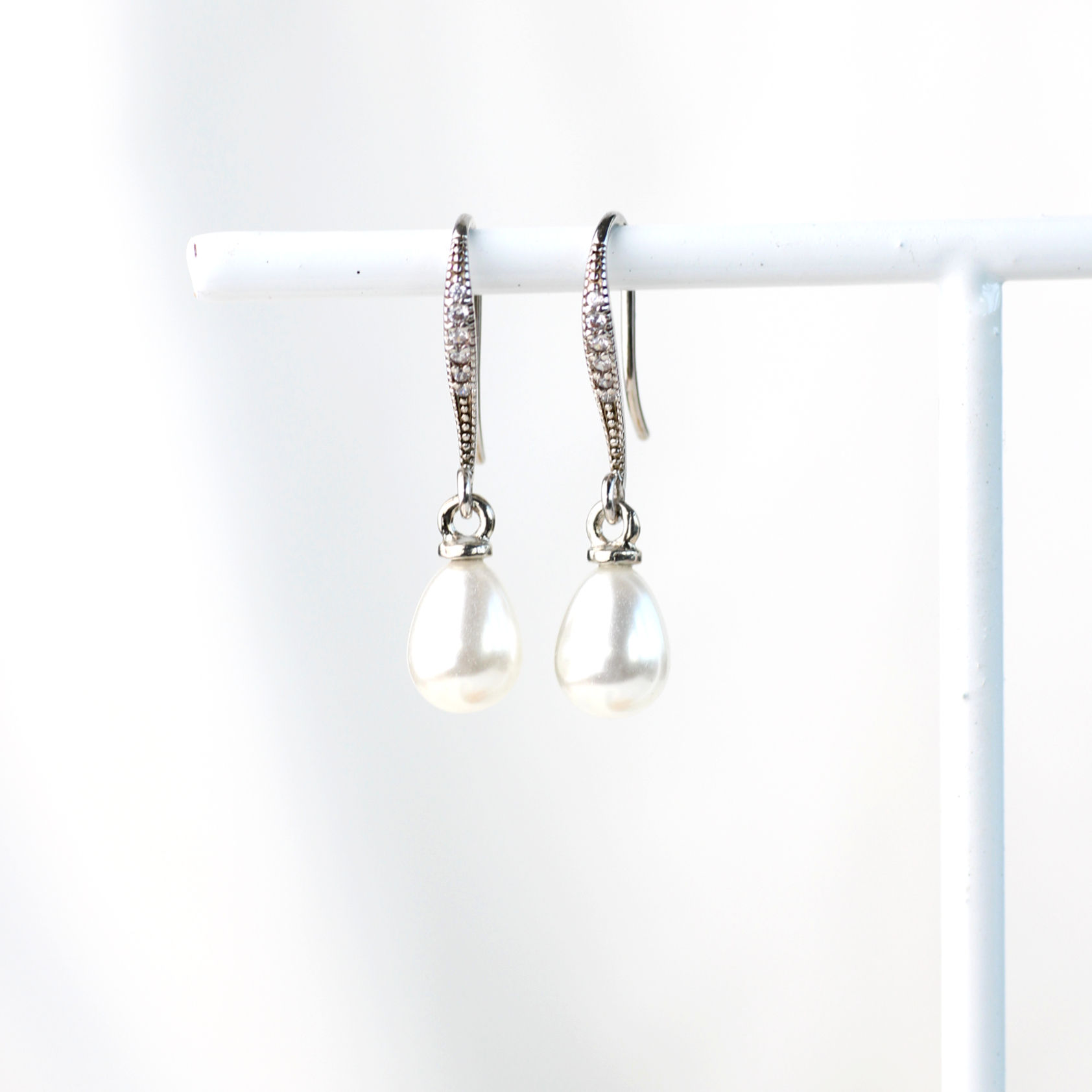 Ohrringe Silber Perlen