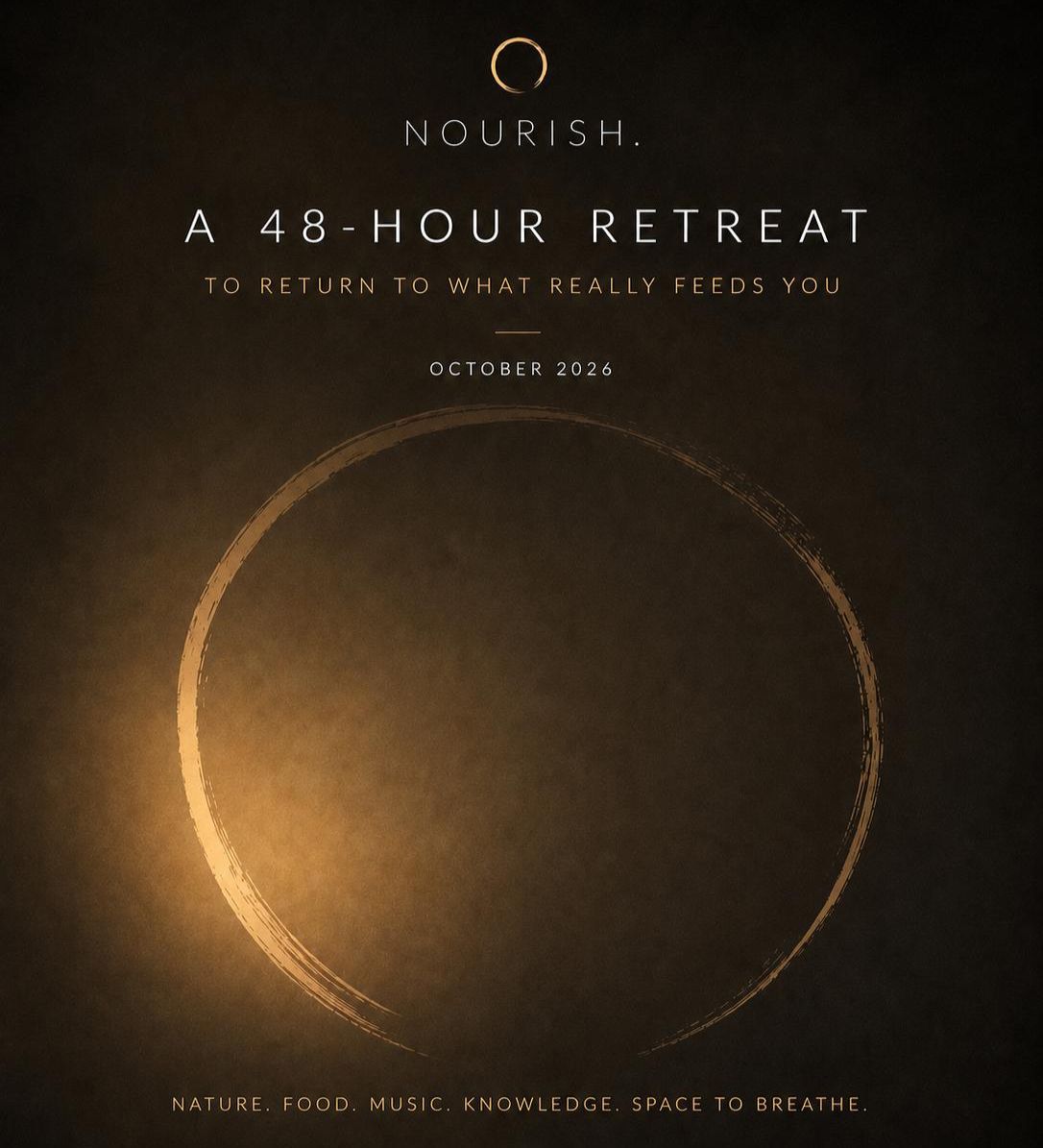 NOURISH, a 48-hour retreat by Haim Goldenberg and Lior Sever