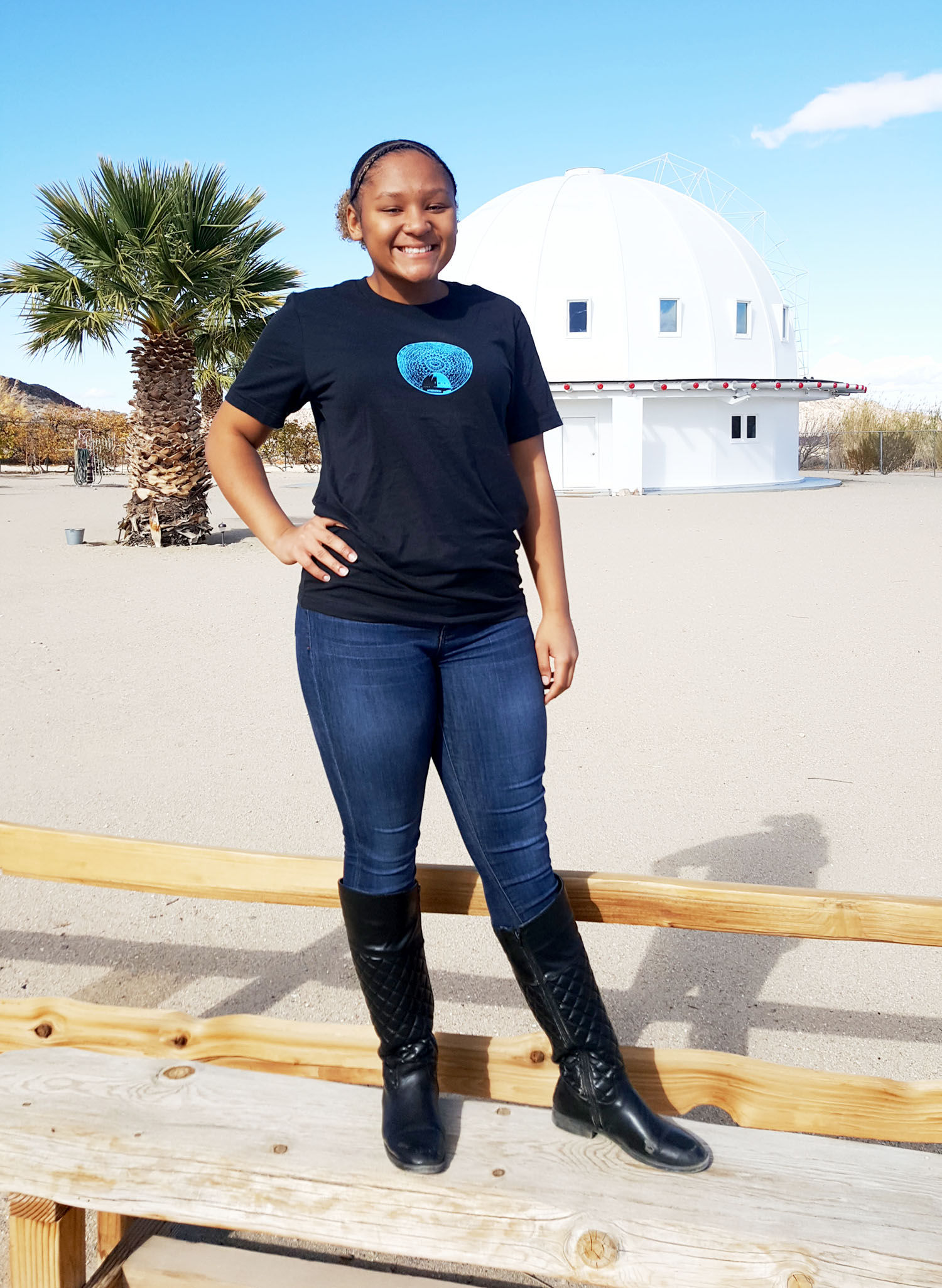 Integratron Blue Mandala T-Shirt Unisex
