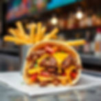 All or Nothing Burger Wrap