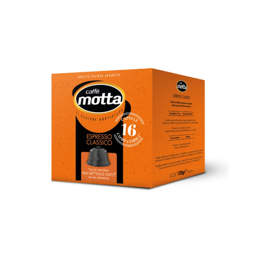Caffe Motta Espresso Classico 16 Capsule 120gr