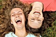Les adolescents heureux