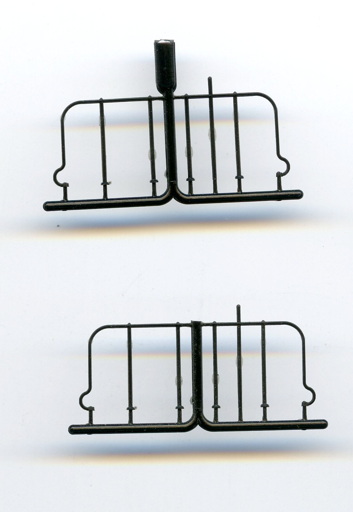 LBS-47 Passenger car/caboose end railing -delrin