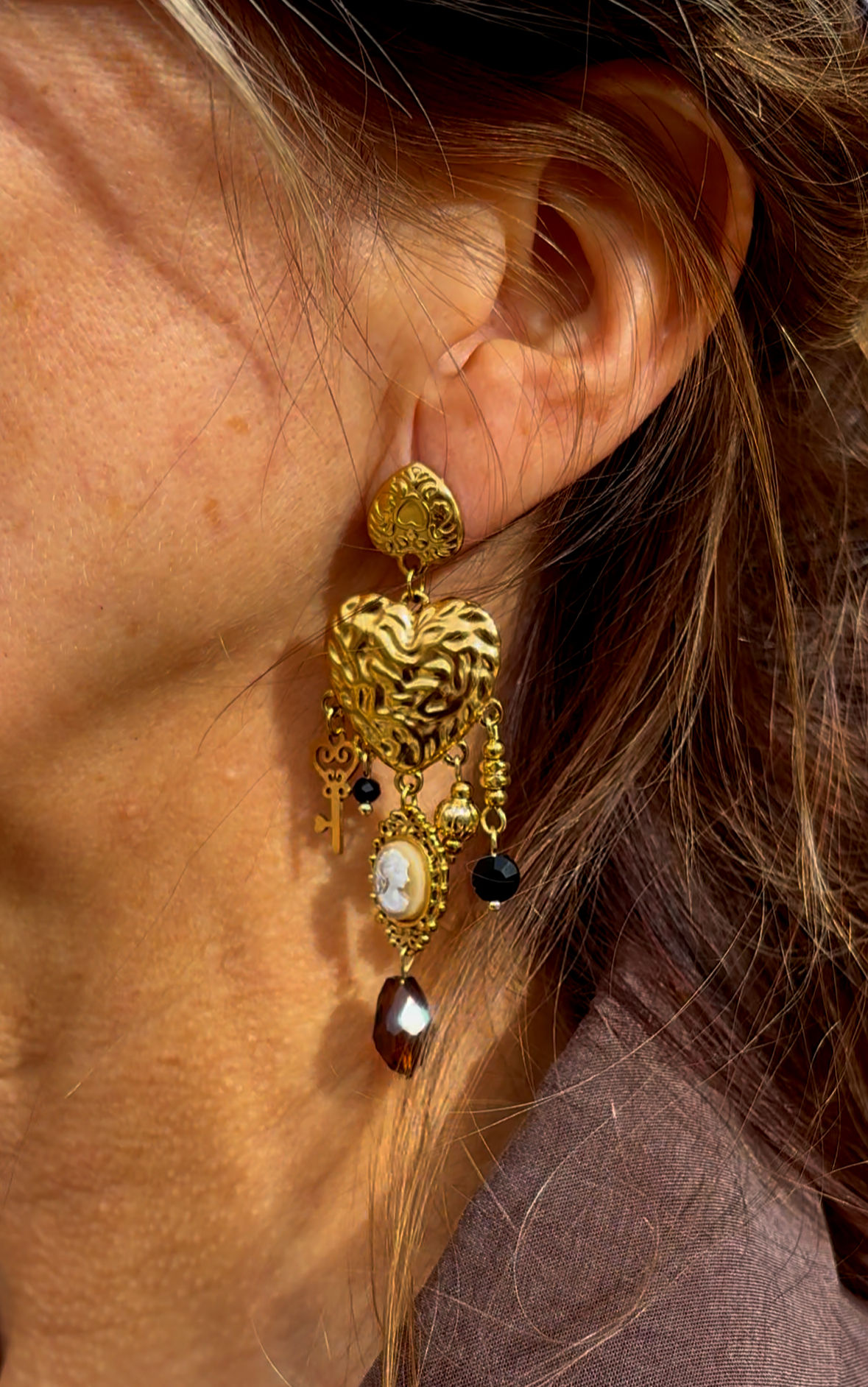 Boucles d'oreilles "bridgerton" ADM