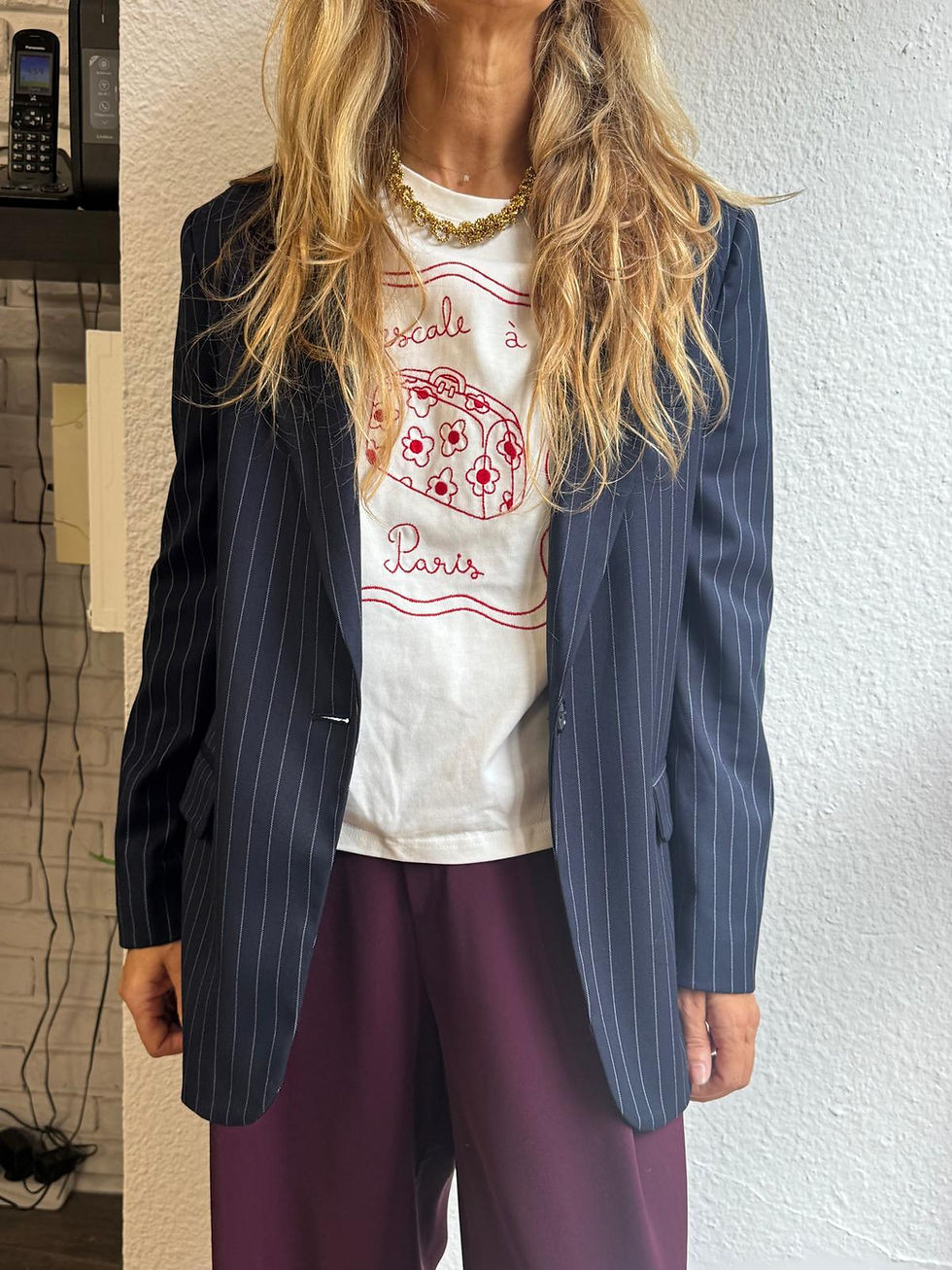 Thumbnail: Blazer " franges " DIXIE