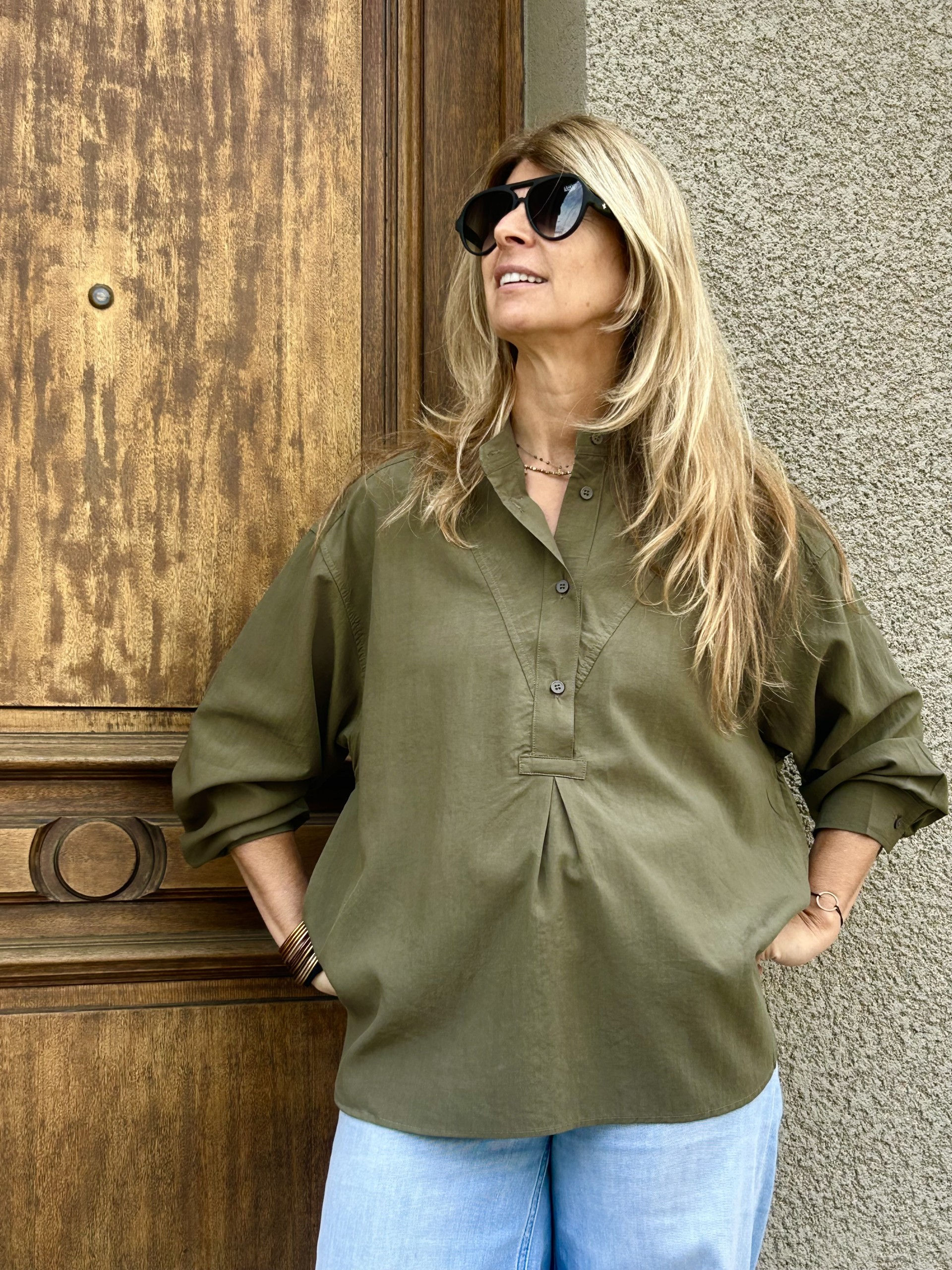 Blouse "nej" SEE U SOON