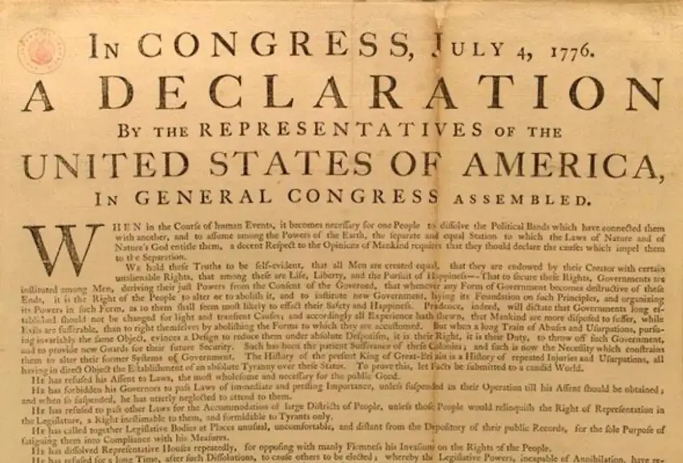 Declaration of Independence