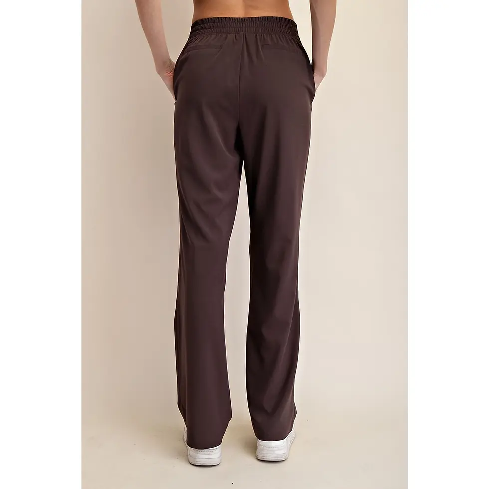 Thumbnail: Espresso Straight Leg Trousers