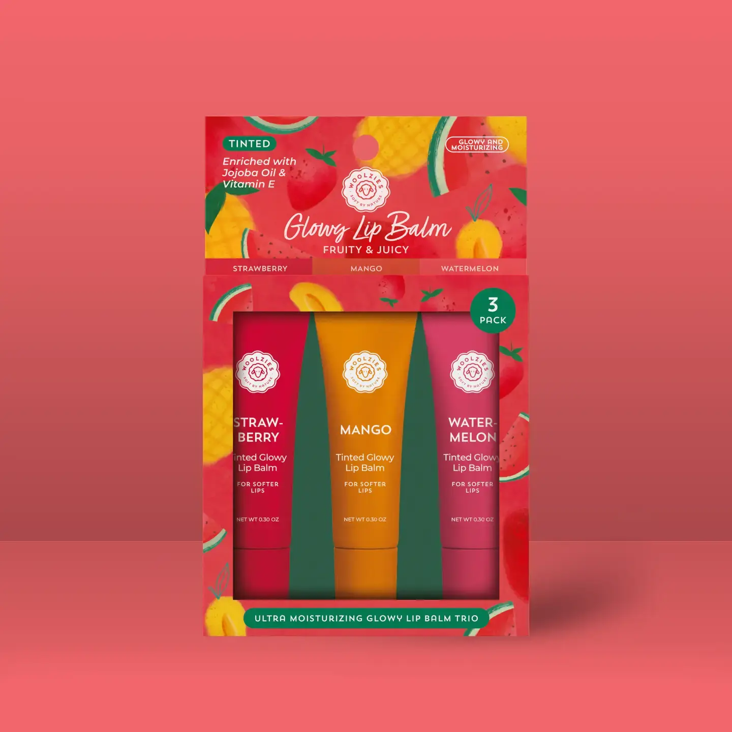Fruit and Juicy Collection Glowy Lip Balm