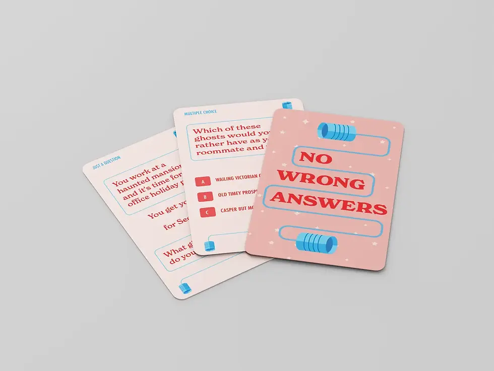 Thumbnail: No Wrong Answers Card Game