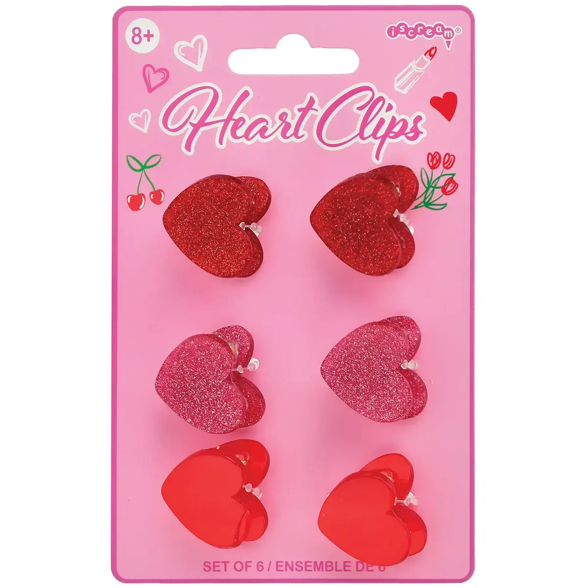 Heart Mini Clips