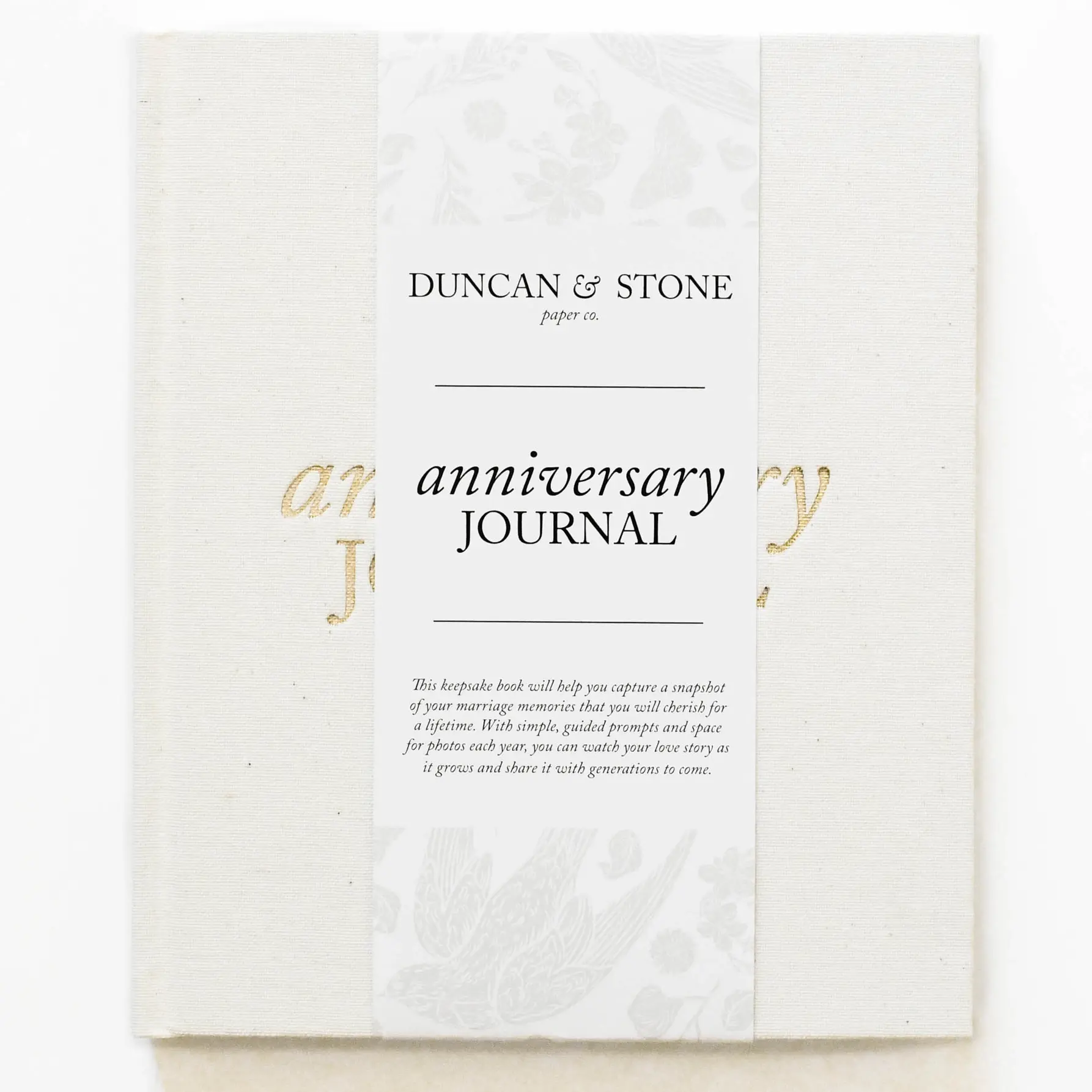 Anniversary Journal Engagement/Wedding Gift
