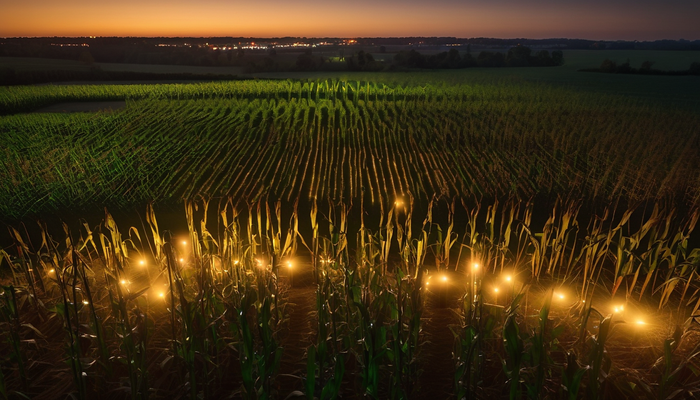 Spooky Flashlight Corn Maze Night