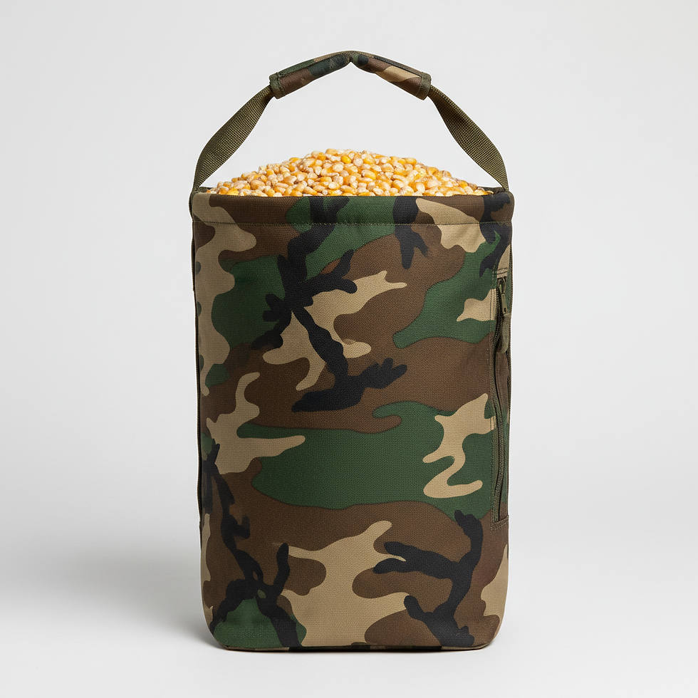Camouflage Corn Bag