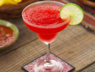Cóctel margarita de fresa