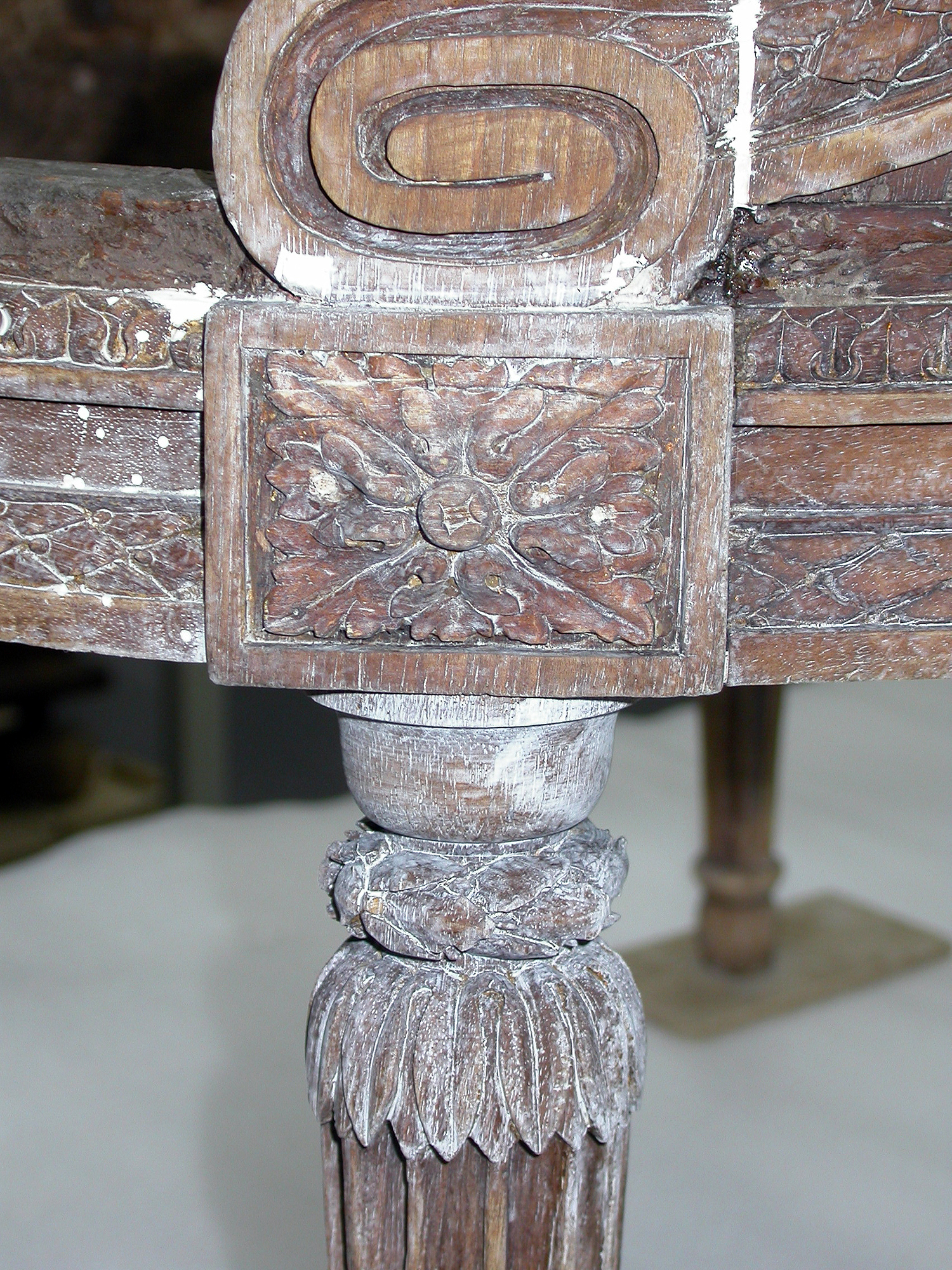 A Georges Jacob giltwood armchair