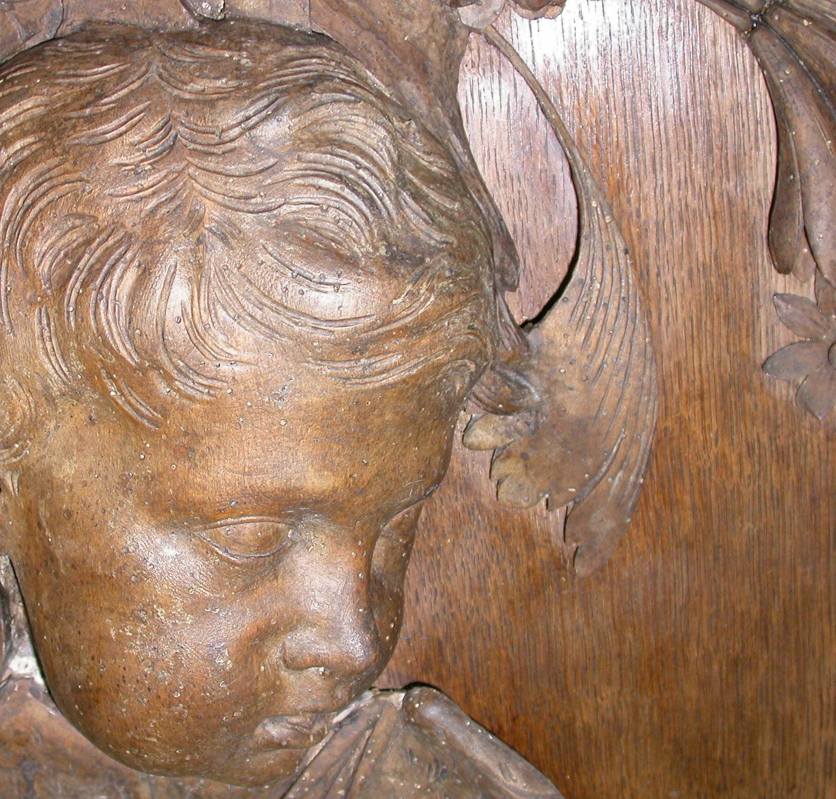 Trophy Carvings, West Wycombe Church