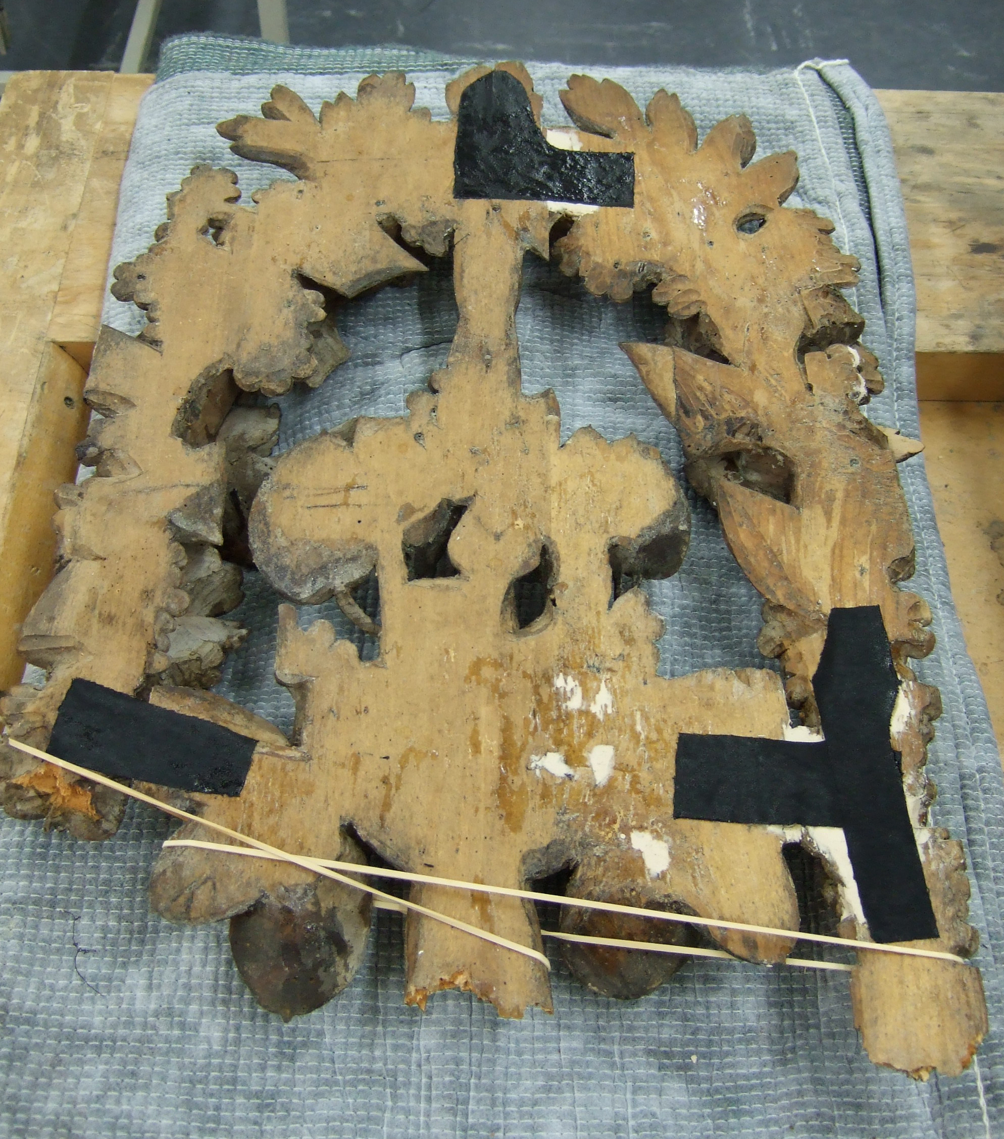 Trophy Carvings, West Wycombe Church