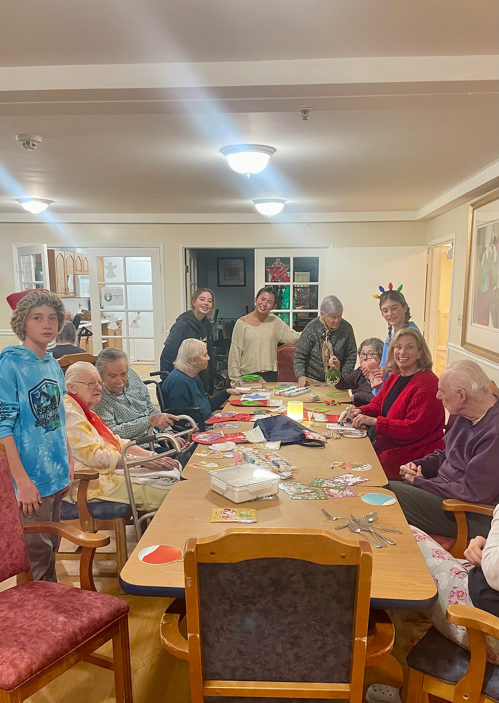 Cookie Decorating at Greenwood Assisted Living