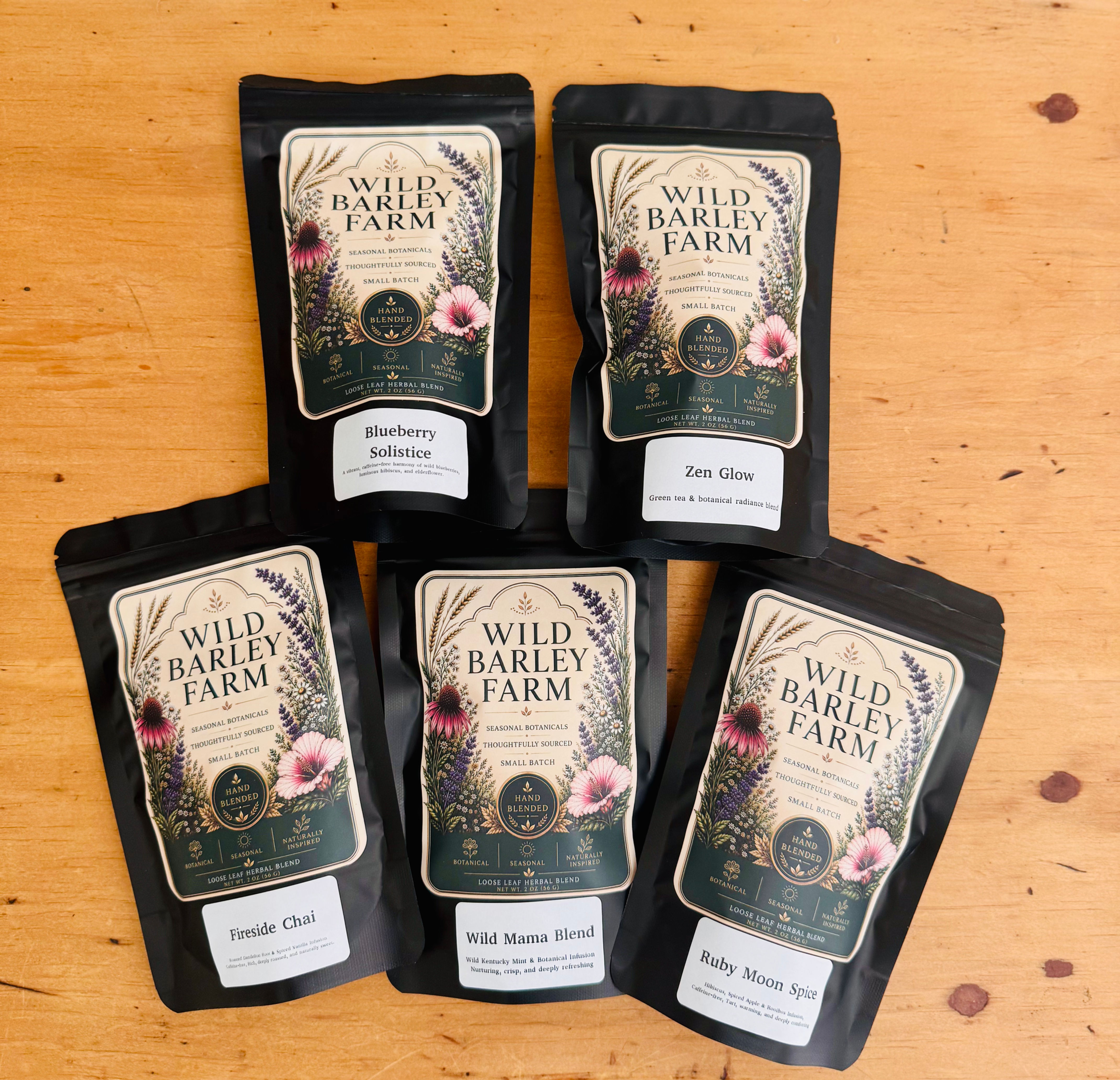 Handcrafted Loose Leaf Tea Blend - Artisanal Boranical Tea