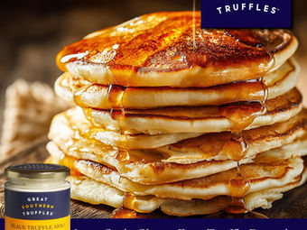 Low-Carb, Gluten Free Truffle Pancakes