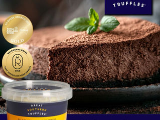 Truffle Dark Chocolate Cheesecake