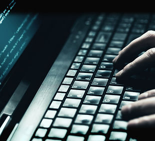 Digitando em um computador