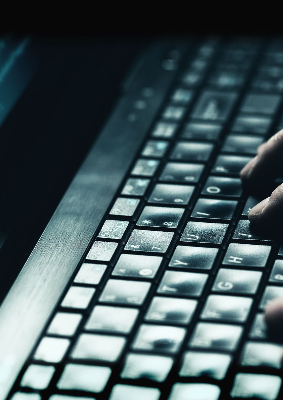 Typing on a Computer