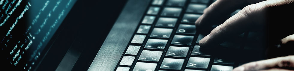 Digitando em um computador