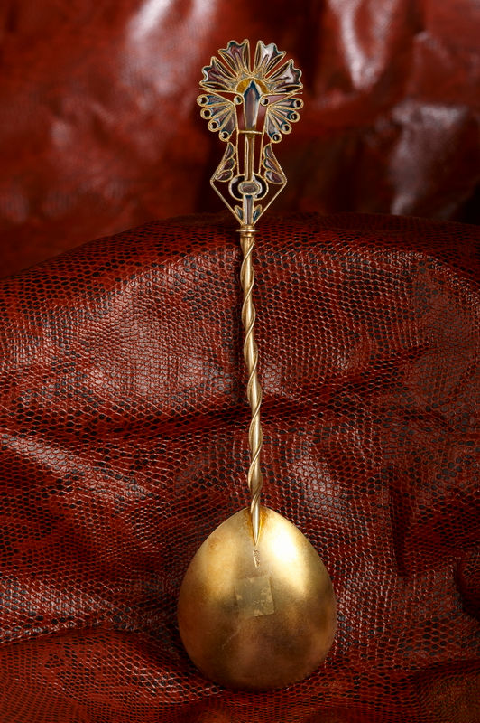 縮圖：Norwegian J Tostrup Plique-à-jour Spoon