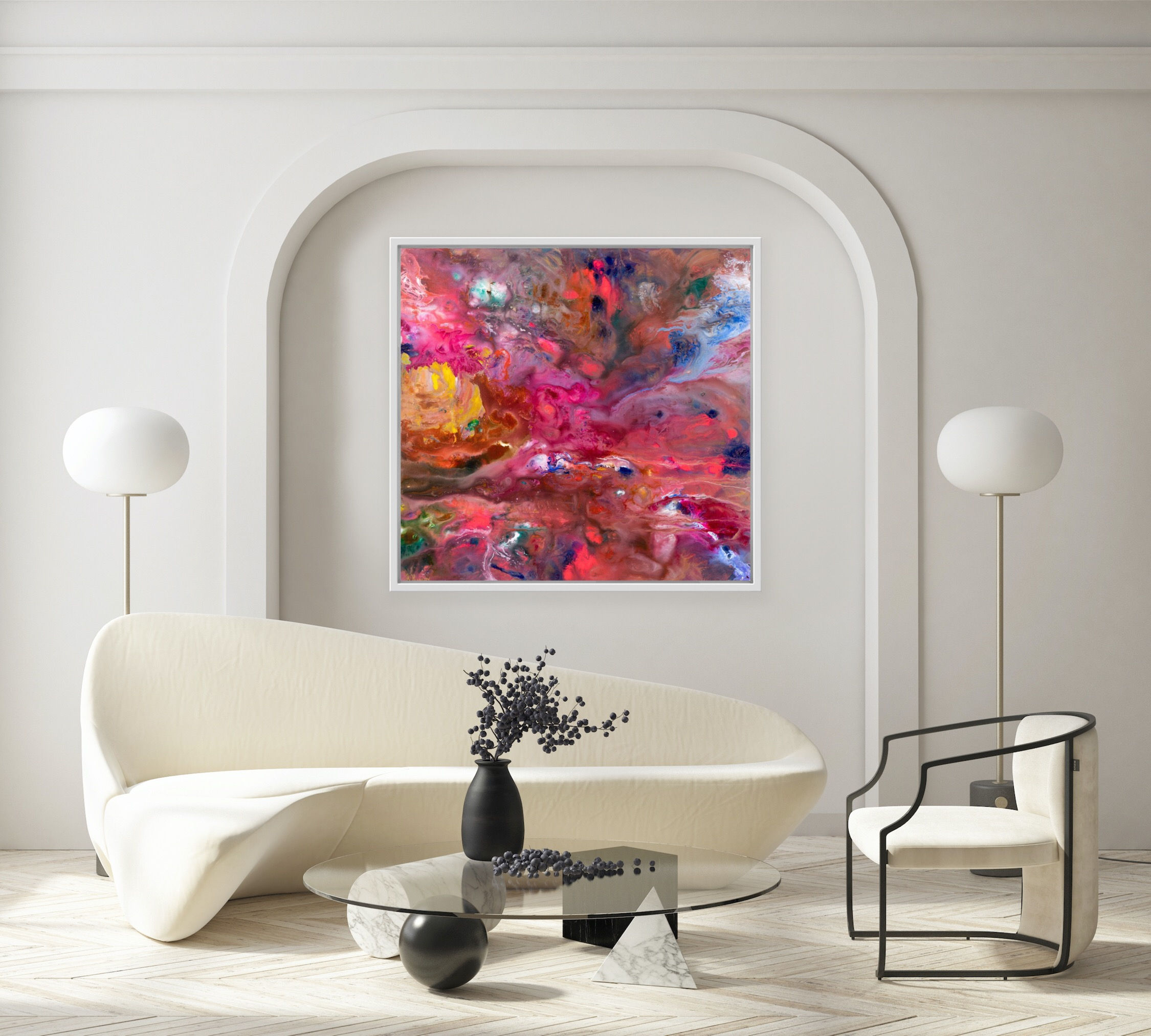 The Reposing Soul (framed)