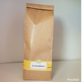 Verpackung von Eichenblätter - Tee 100g