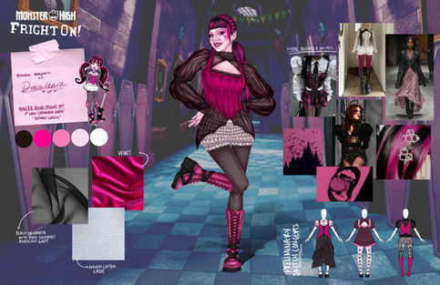 Draculaura Monster High: Fright ON! 