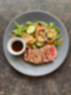 seared tuna salad