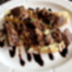 BEEF BLEU CHEESE TOAST