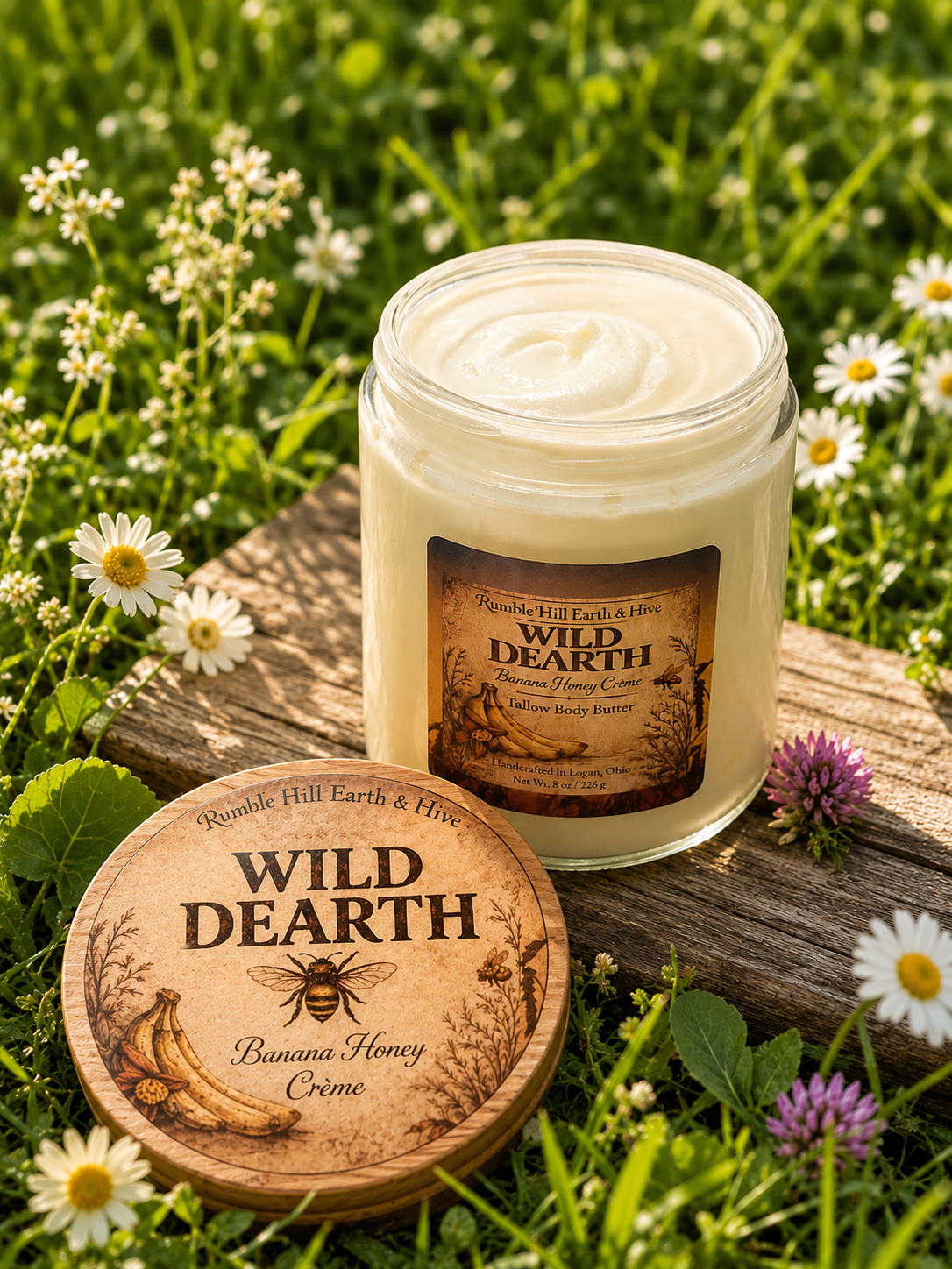 Wild Dearth Honey Creme Tallow Body Butter