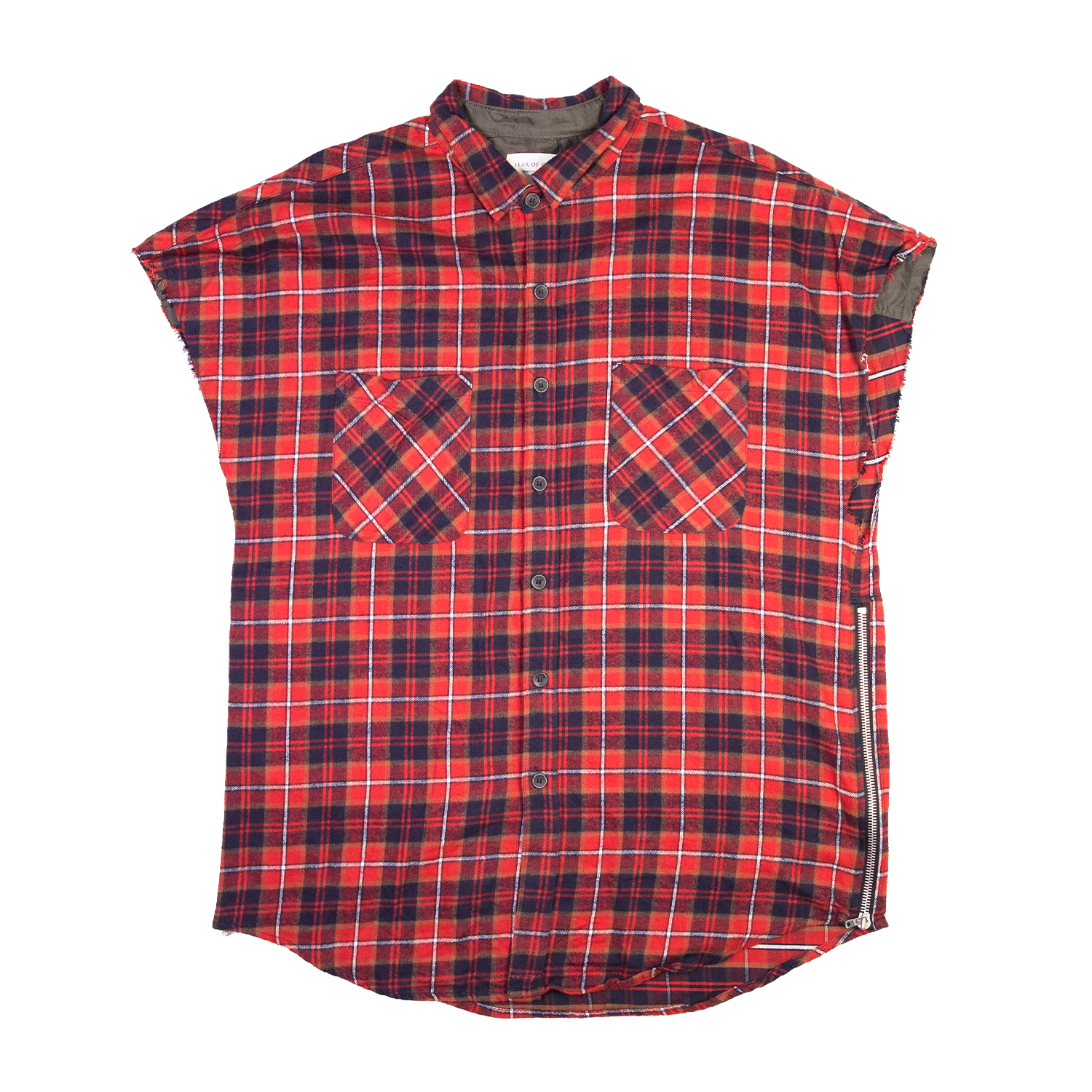 Fear of God Cut Off Flannel