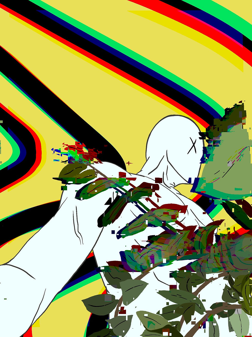 Thumbnail: 'Through the looking glass' 2019 11*14 Print