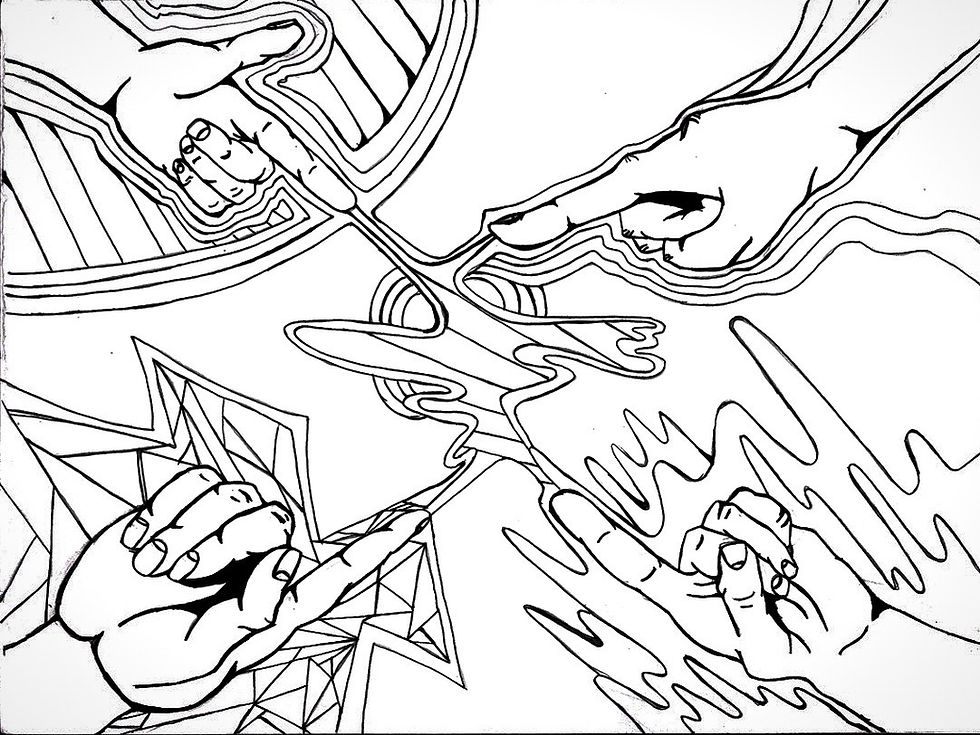 Thumbnail: 'Pointing Fingers'