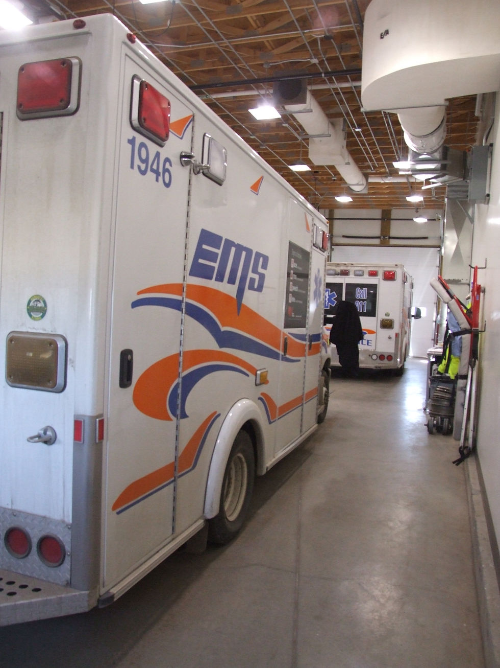 Side of Ambulance
