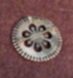 Thumbnail: Sleeping Beauty Needlepoint Pin/Pendant by Vincent Johnson