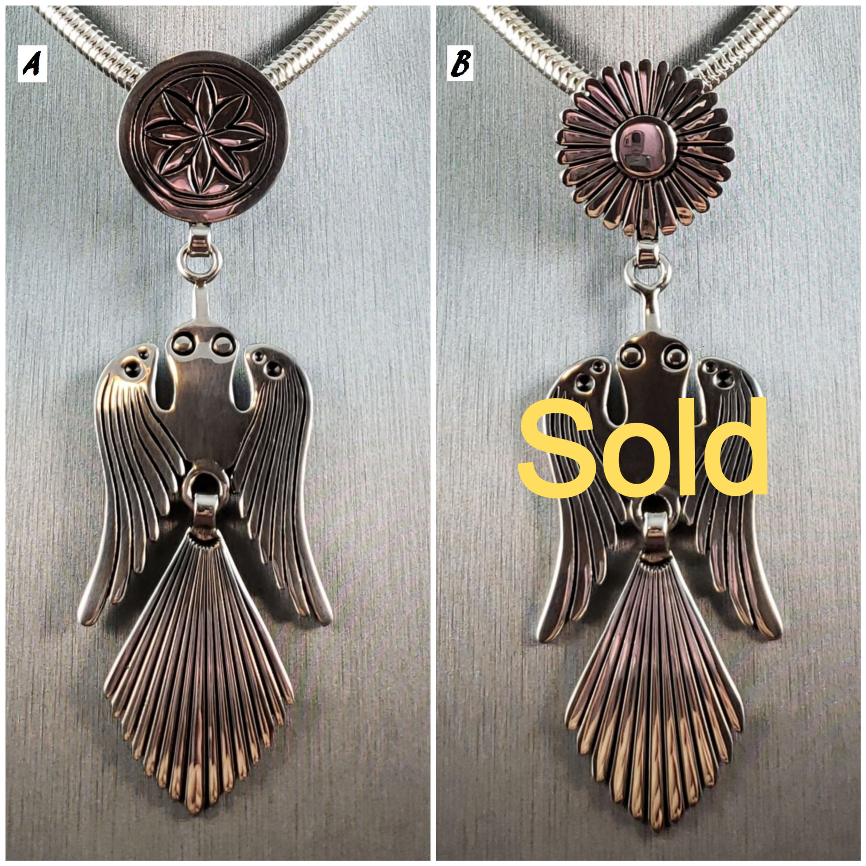 Nelson Begay Waterbird Pendant