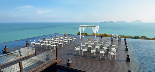 Cérémonie de mariage en bord de mer
