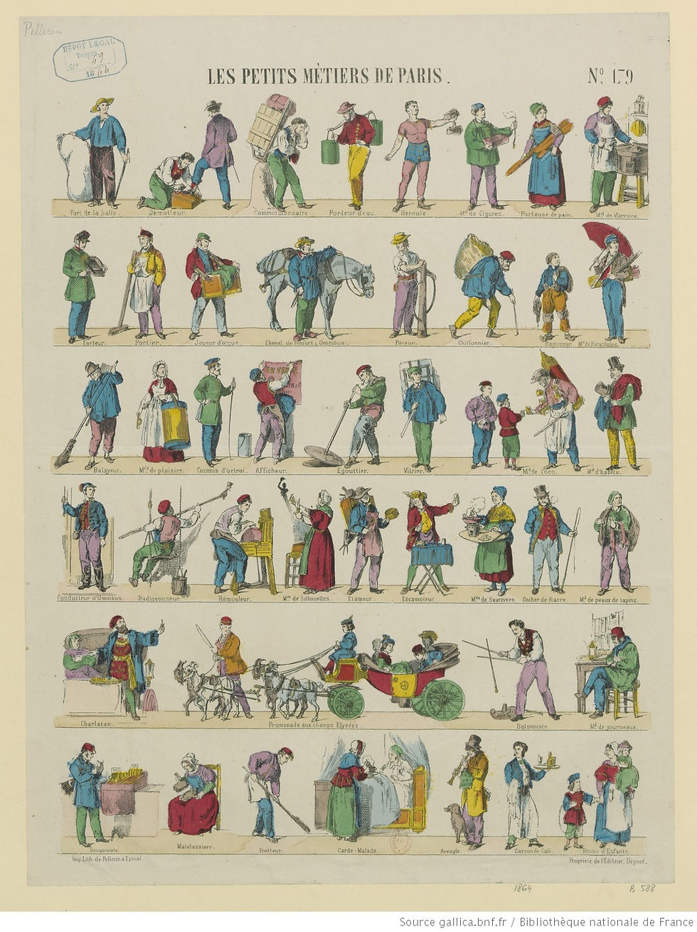 les petits métiers de Paris